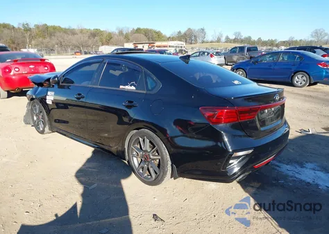 2021 Kia Forte Gt Manual from USA, damaged, VIN 3KPF44AC3ME314835